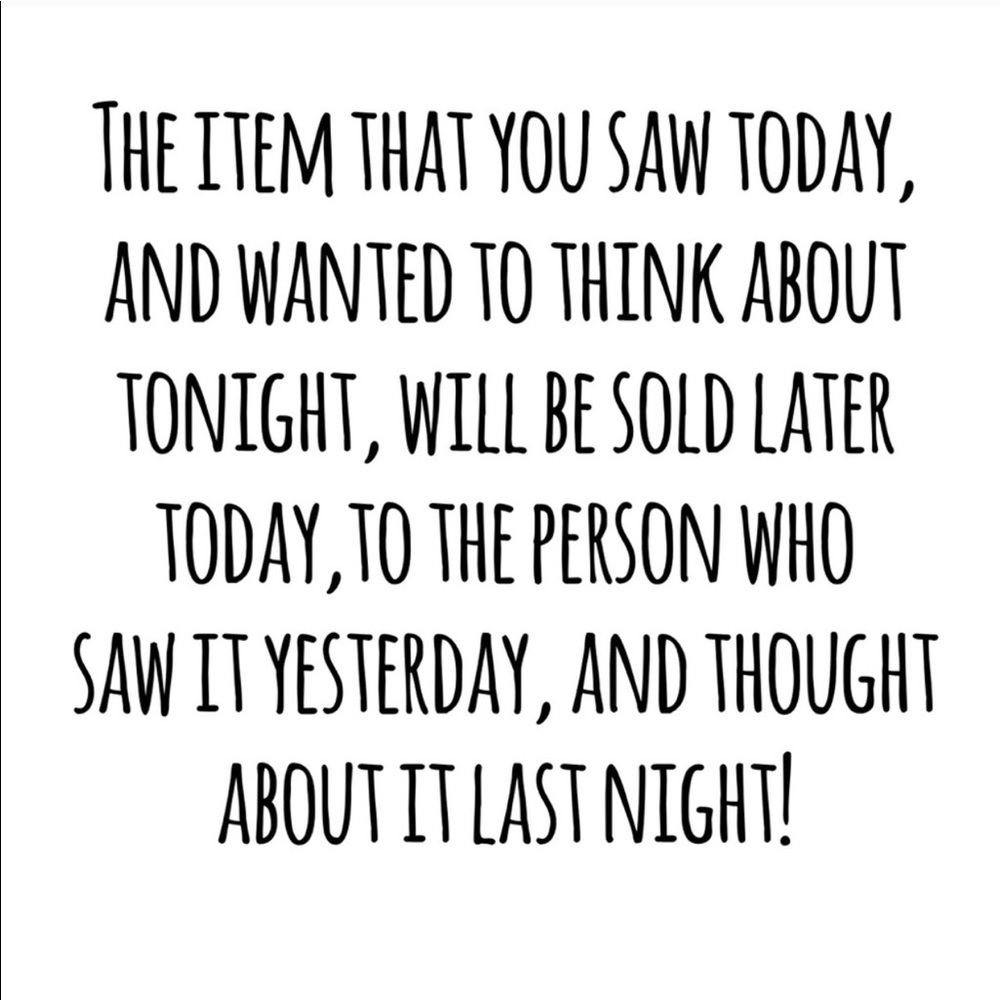 Reasonable offers always welcome!